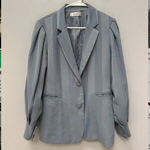 Storets Blue Striped Blazer in S/M